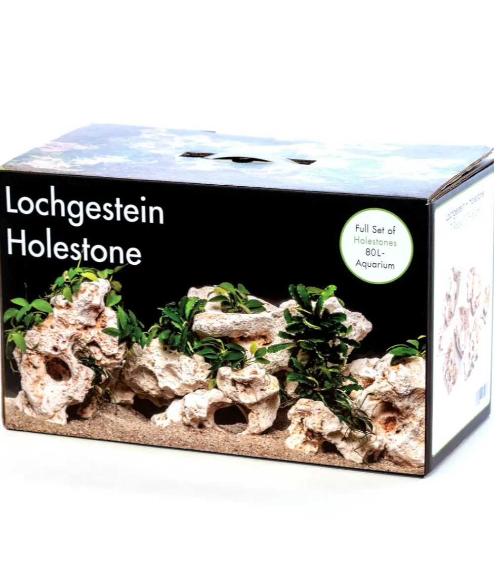 aquadeco Deko > Deko-Set Multi-Lochgestein für 80 Liter Aquarium