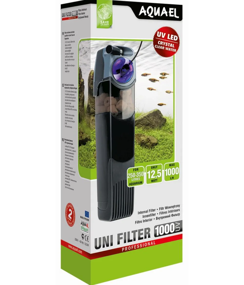Aquael Filter > Aquarium Innenfilter Uni Filter UV 1000 Power