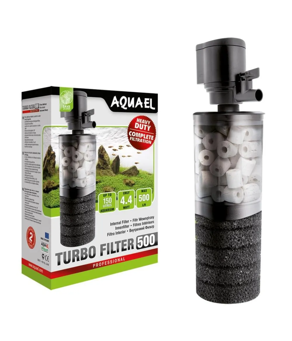 Aquael Aquarium Innenfilter Turbo Filter 500 Best