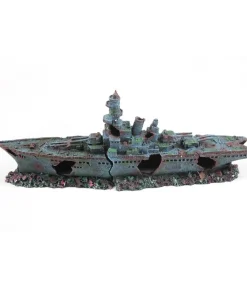 aquatlantis Deko - Aquariumdeko Zerstörer, groß