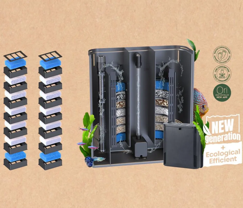 aquatlantis Aquarium Komplettsets > Aquarium Kombination Sublime Ultra Horizon 200, ca. B200,5/H143,9/T66,6 cm, 813 l