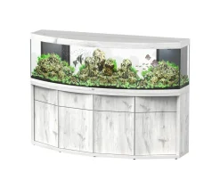 aquatlantis Aquarium Kombination Sublime Ultra Horizon 200, ca. B200,5/H143,9/T66,6 cm, 813 l Weiß Best