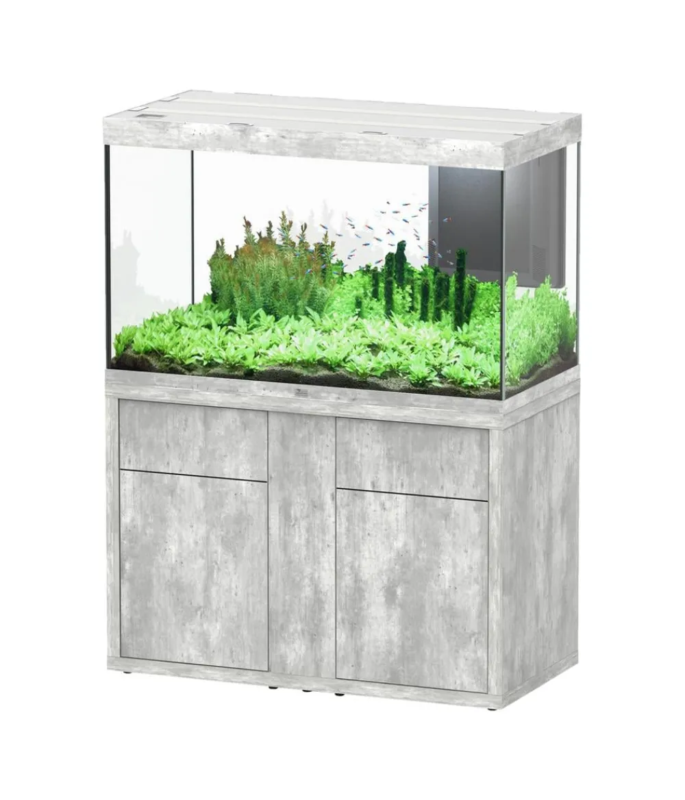 aquatlantis Aquarium Komplettsets > Aquarium Kombination Sublime Ultra 120x60, ca. B118,6/H157,5/T58,8 cm, 517 l