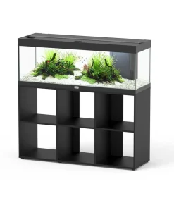 aquatlantis Aquarium Komplettsets - Aquarium Kombination Sublime Ultra Horizon 200, ca. B200,5/H143,9/T66,6 cm, 813 l Grau