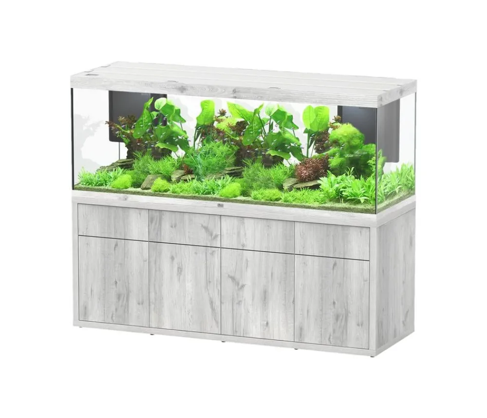 aquatlantis Aquarium Kombination Sublime Ultra 200x70, ca. B198,6/H157,4/T68,8 cm, 1016 l Weiß Online