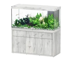aquatlantis Aquarium Komplettsets > Aquarium Kombination Sublime Ultra 150x60, ca. B148,6/H157,2/T58,8 cm, 648 l