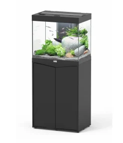 aquatlantis Aquarium Komplettsets - Aquarium Kombination Splendid Ultra 60, ca. B60,2/H138,9/T39,9 cm, 134 l Schwarz