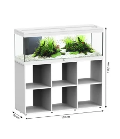 aquatlantis Aquarium Komplettsets - Aquarium Kombination Splendid Ultra 60, ca. B60,2/H138,9/T39,9 cm, 134 l Dunkelbraun