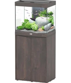 aquatlantis Aquarium Komplettsets - Aquarium Kombination Splendid Ultra 60, ca. B60,2/H138,9/T39,9 cm, 134 l Dunkelbraun