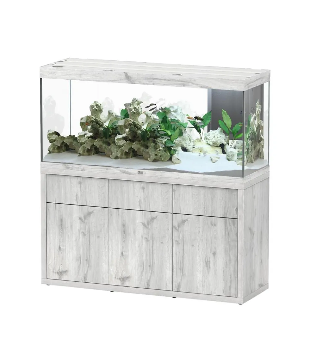 aquatlantis Aquarium Komplettsets > Aquarium Kombination Sublime Ultra 150x50, ca. B148,6/H152,2/T48,8 cm, 501 l
