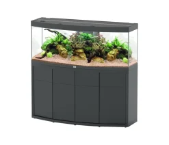 aquatlantis Aquarium Kombination Sublime Ultra Horizon 150, ca. B150,3/H143,9/T53,9 cm, 491 l Dunkelgrau