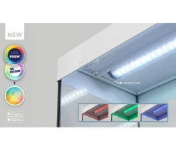 aquatlantis Aquarium Komplettsets - Aquarium Kombination Sublime Ultra 150x60, ca. B148,6/H157,2/T58,8 cm, 648 l Dunkelbraun