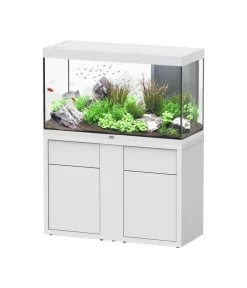 aquatlantis Aquarium Kombination Sublime Ultra 120x50, ca. B118,6/H152,2/T48,8 cm, 400 l Weiß Discount