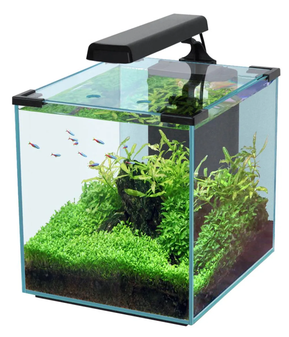 aquatlantis Einsteiger Aquarien - Aquarium Nano Cubic 30 Schwarz