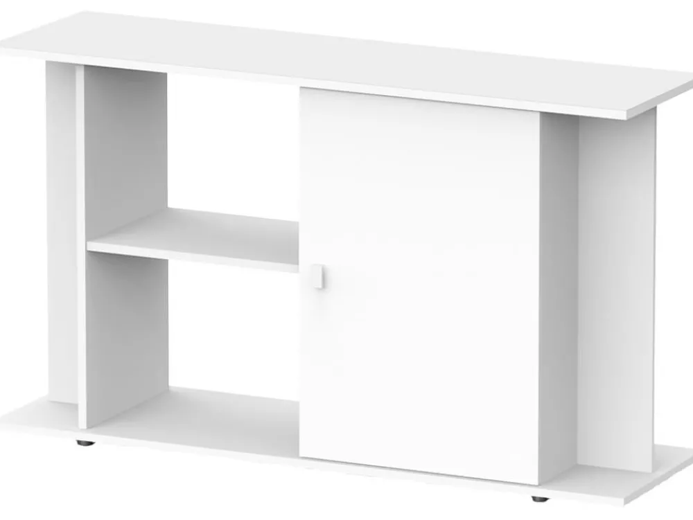 aquatlantis Aquarium Unterschrank Style LED 120x40cm Weiß Clearance