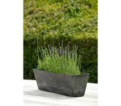 Artstone Kunststoff-Blumenkasten Ella Schwarz Best
