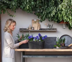 Artstone Kunststoff-Blumenkasten Ella Schwarz Best