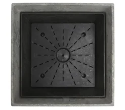 Artstone Kunststoff-Topf Ella Grau Outlet