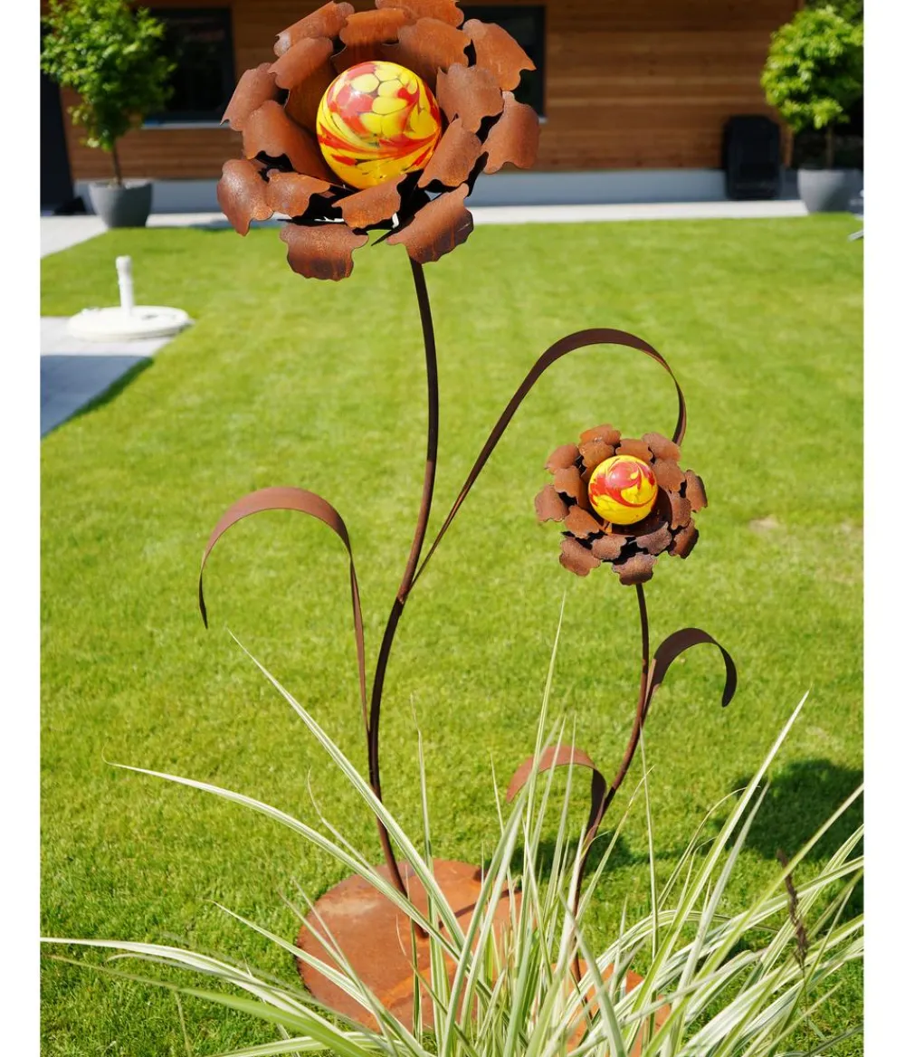 Badeko Metall-Blume Bavaria Braun Discount