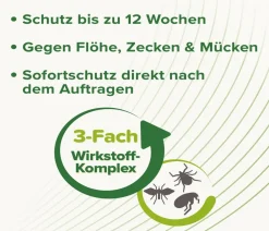 Beaphar Ungezieferschutz|Katzenpflege > Zecken- & Flohschutz SPOT-ON für Katzen, 3x0,8 ml