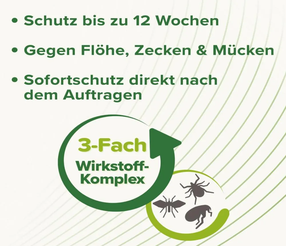 Beaphar Ungezieferschutz|Katzenpflege > Zecken- & Flohschutz SPOT-ON für Katzen, 3x0,8 ml