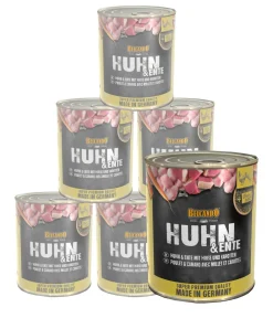 BELCANDO® Nassfutter Hund - Nassfutter für Hunde Adult, 6 x 800 g