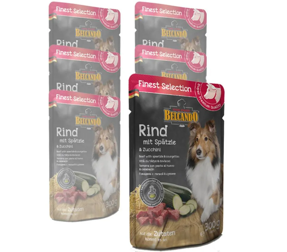 BELCANDO® Nassfutter für Hunde Adult, 6 x 300 g Clearance