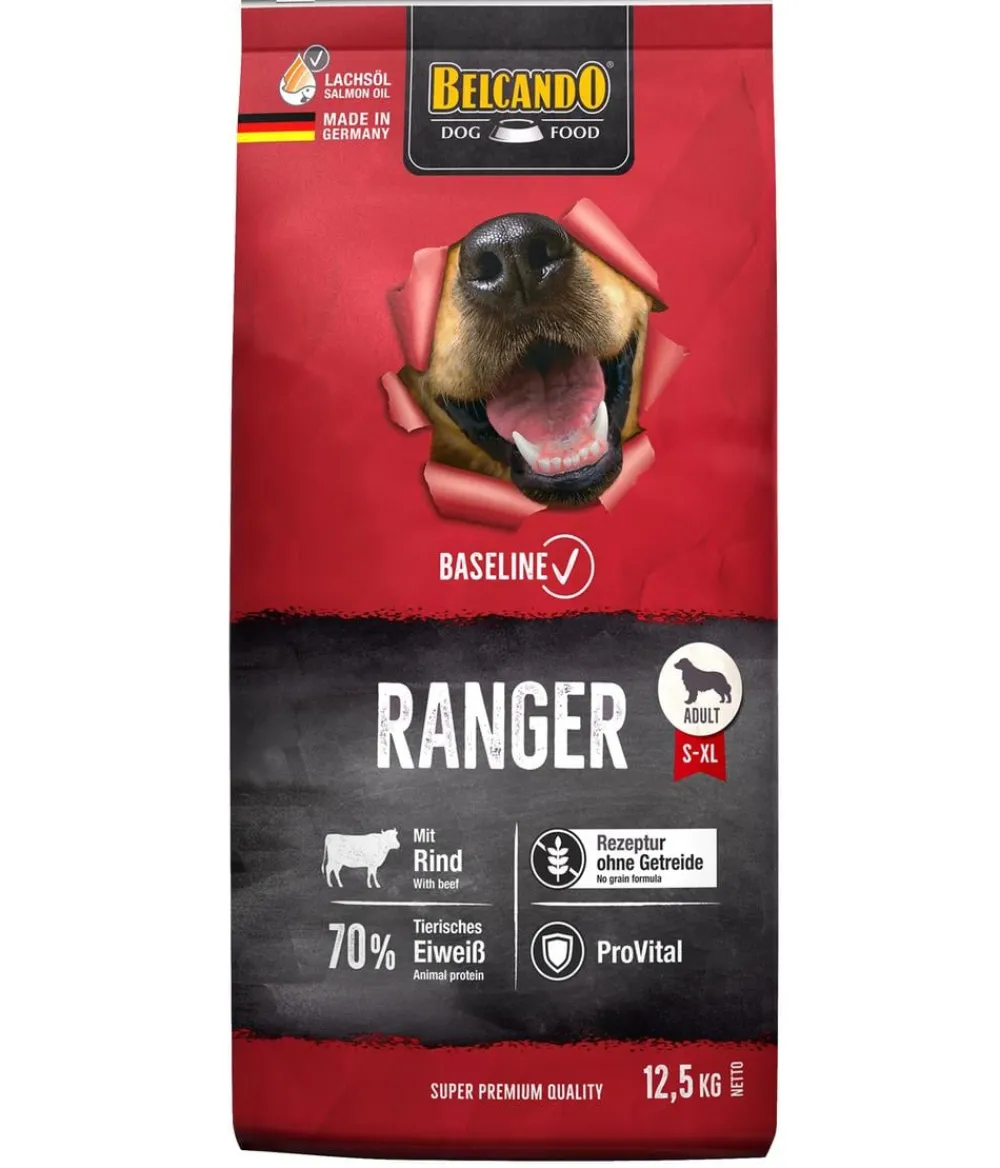 BELCANDO® Trockenfutter für Hunde Baseline Ranger Adult, Rind, 12,5 kg New