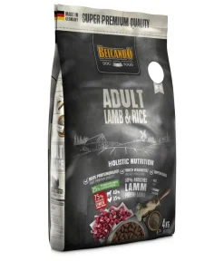 BELCANDO® Trockenfutter Hund - Trockenfutter für Hunde Adult, Lamb & Rice
