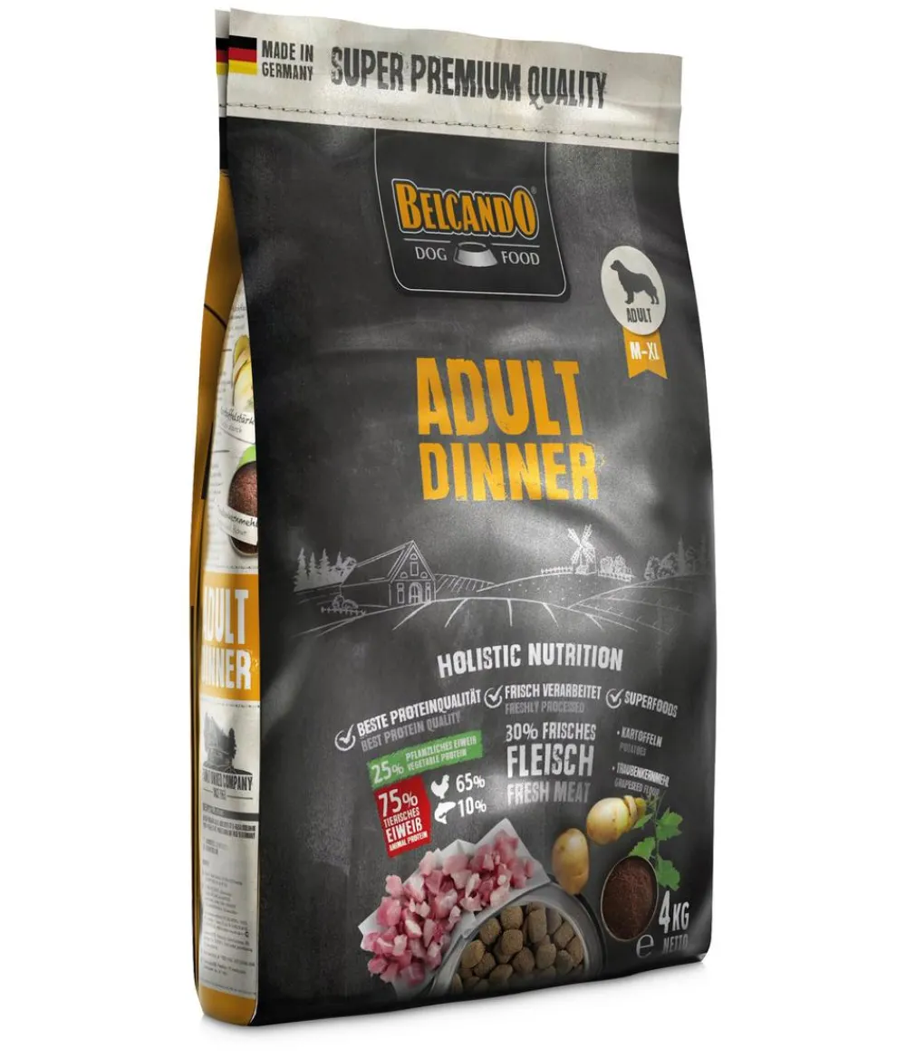 BELCANDO® Trockenfutter für Hunde Dinner Adult Hot