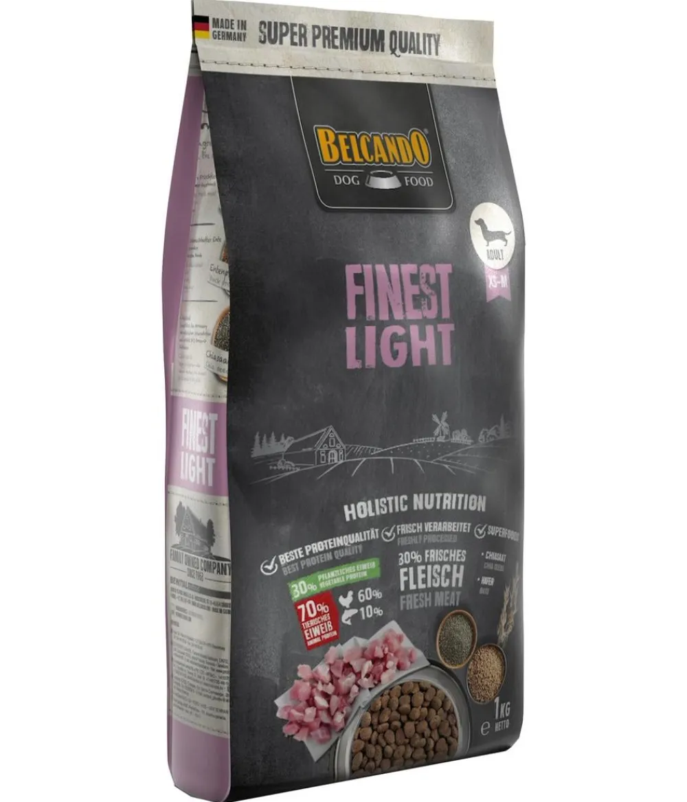 BELCANDO® Trockenfutter Hund - Trockenfutter für Hunde Finest Light
