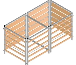 Bellissa Erweiterungsset Komposter, ca. B102/H5,4/T100 cm Clearance