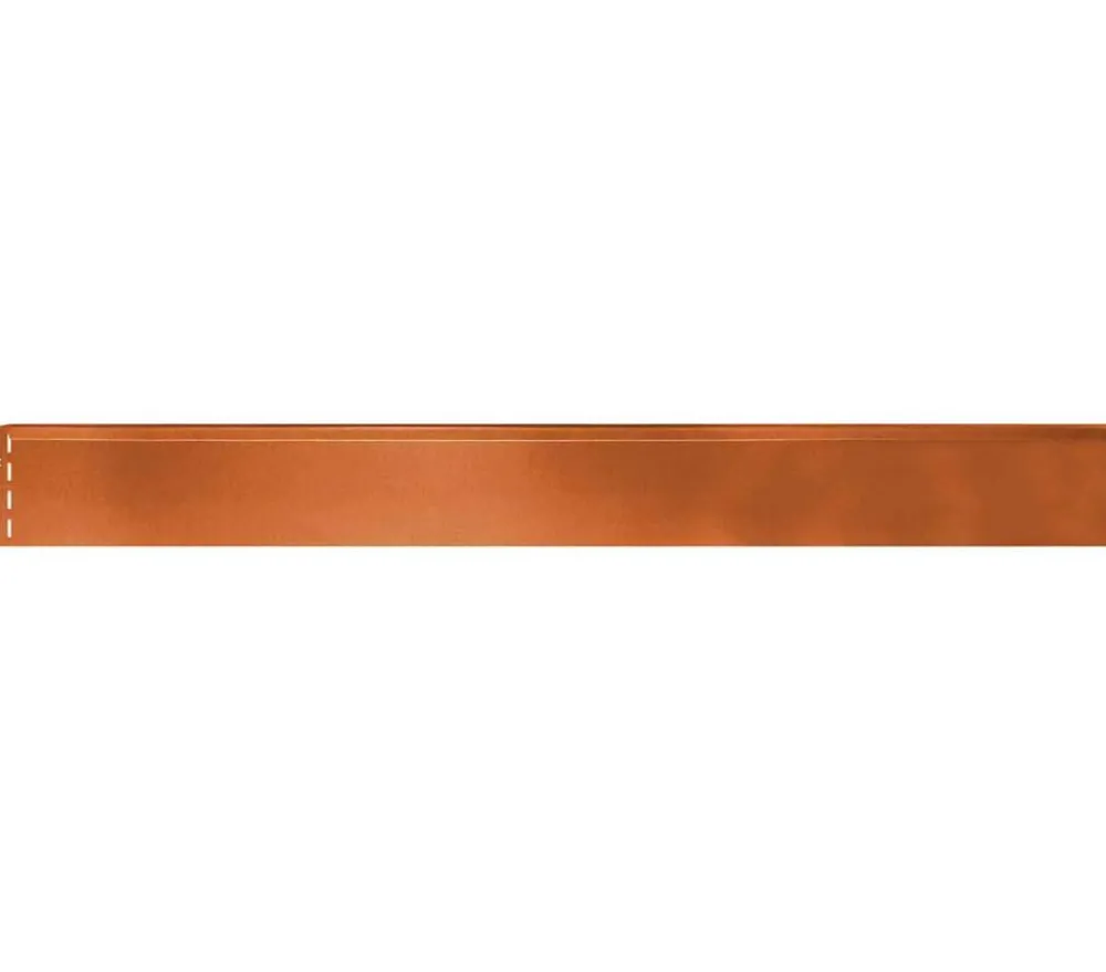 Bellissa Mähkanten & Beetkanten - Rasenkante Corten, ca. B118/H13 cm Braun