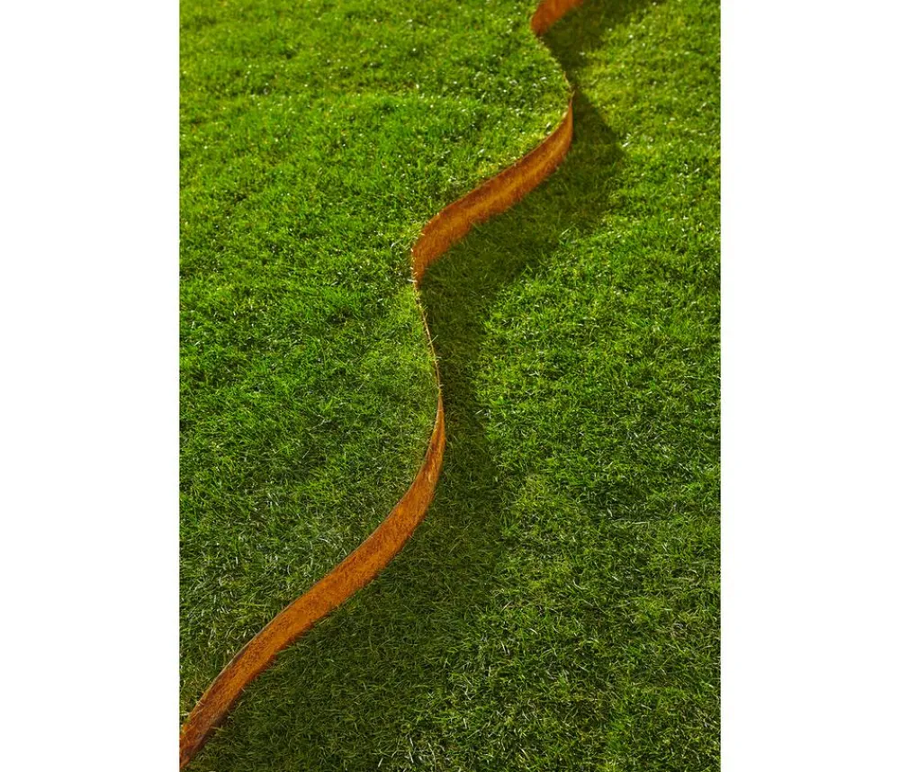 Bellissa Mähkanten & Beetkanten - Rasenkante Corten, ca. B118/H13 cm Braun