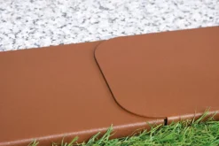 Bellissa Rasenkante Corten für Mähroboter, 2er-Set Braun Best