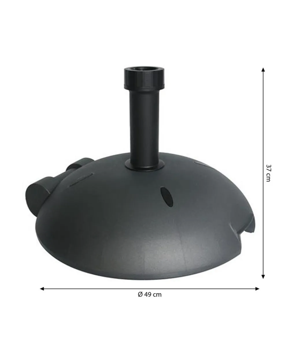 beo Schirmständer - Design-Schirmständer, 40 kg Dunkelgrau