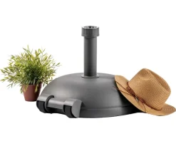 beo Schirmständer - Design-Schirmständer, 40 kg Dunkelgrau