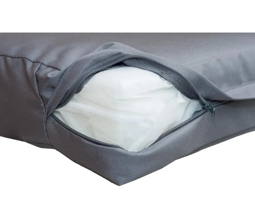 beo Sitzkissen|Lounge- & Palettenkissen - Lounge-Sitzkissen Premium, ca. B70/H8/T70 cm Dunkelgrau