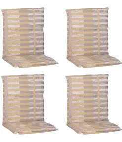 beo Sitzauflagen > Niederlehnerauflage, /sand, 4er-Set