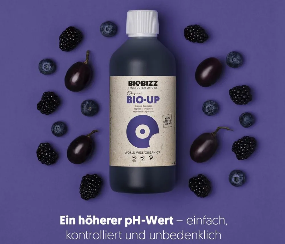 BioBizz® Spezialdünger|Bio-Dünger > Bio-Up pH-Regulator pH+, flüssig, 250 ml