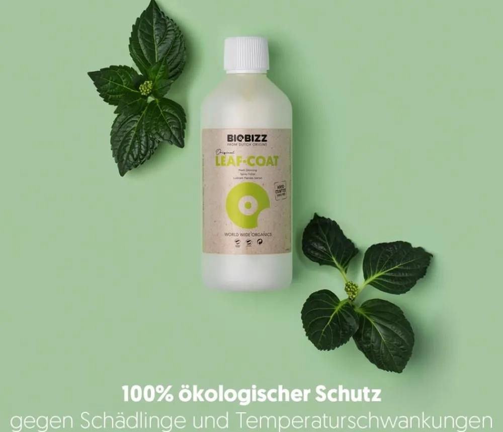 BioBizz® Schädlingsbekämpfungsmittel|Pilzmittel > Leaf-Coat Insekten- & Pilzschutz Spray, 500 ml
