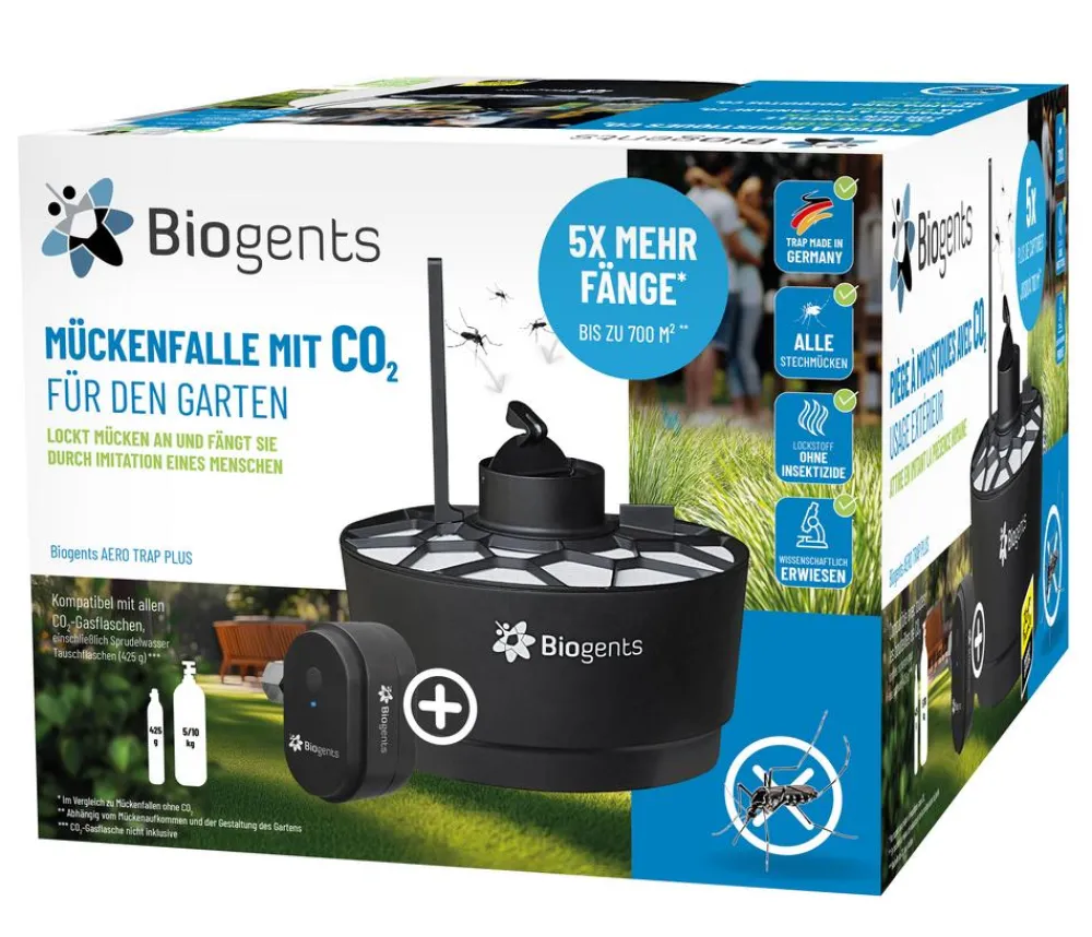 Biogents Schädlingsbekämpfungsmittel - Mückenfalle AERO TRAP PLUS, 1 Stk.