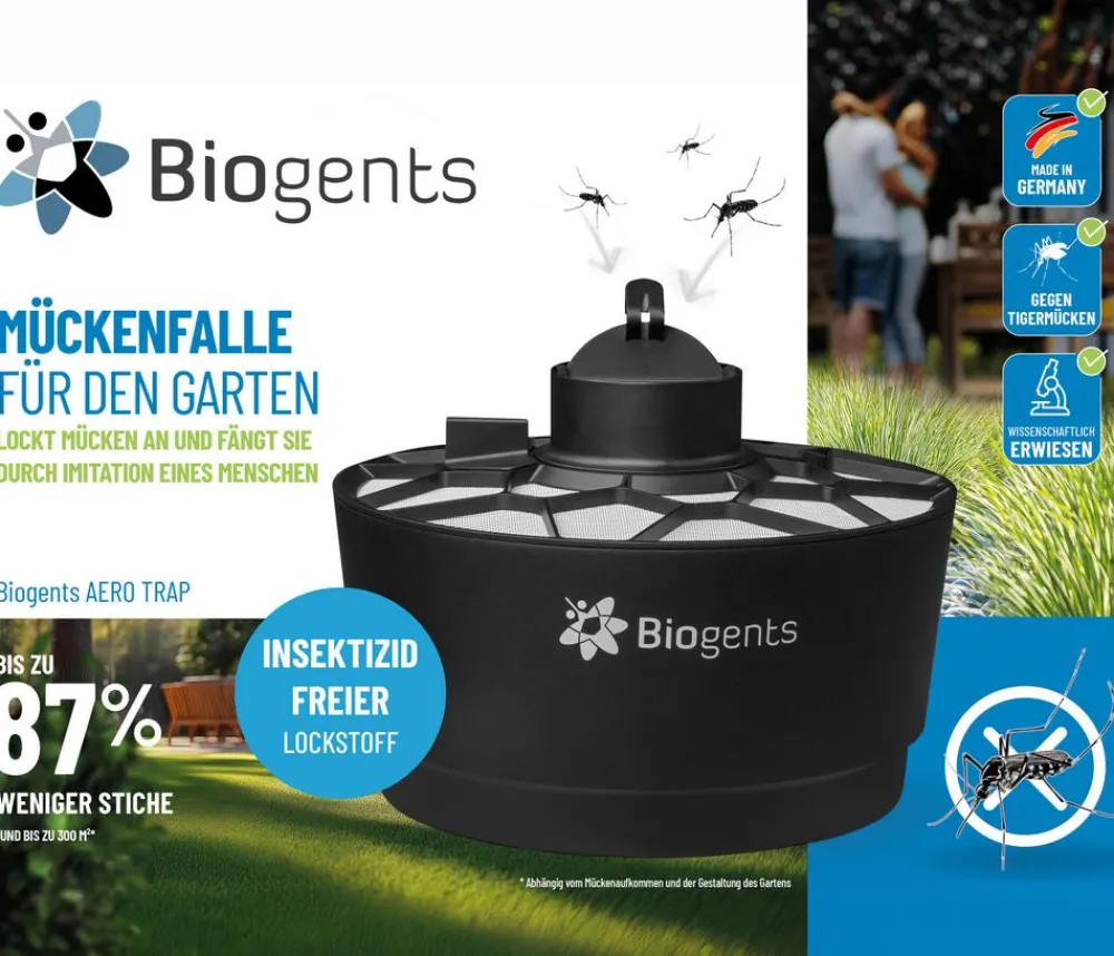 Biogents Schädlingsbekämpfungsmittel - Mückenfalle AERO TRAP, 1 Stk.