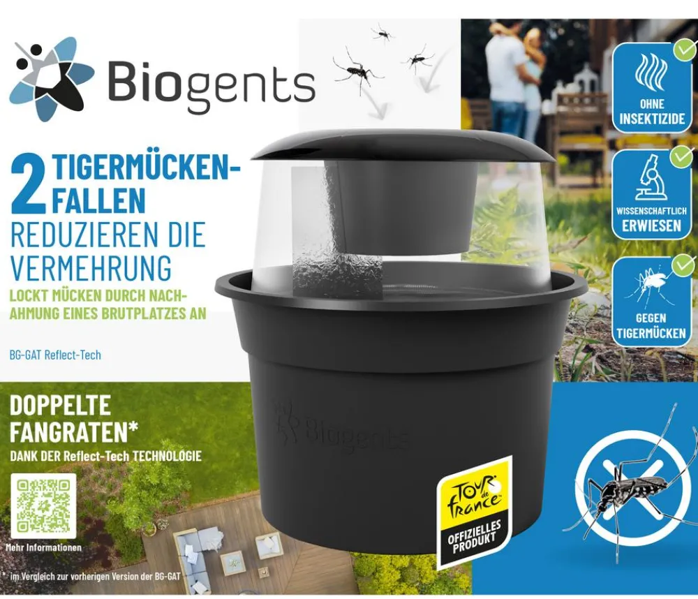 Biogents Schädlingsbekämpfungsmittel|Insektenschutz & Fallen > Tigermücken-Fallen, 2 Stk.