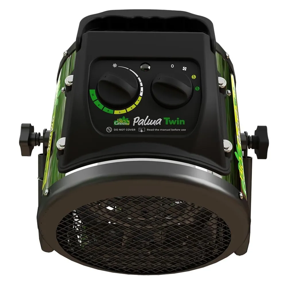 Bio Green Gewächshaus-Heizung Palma Twin Digital, ca. B21/H30/T25 cm Schwarz Sale