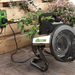 Bio Green Gewächshaus-Heizung Palma Twin Digital, ca. B21/H30/T25 cm Schwarz Sale