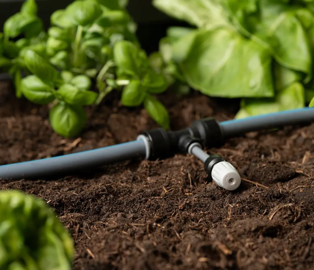 biohort Bewässerungs-System für Hochbeet, Pflanzbeet Belvedere und Gewächshaus Florentina New