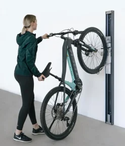 biohort BikeLift Wandmontage, ca. B16/H180/T38 cm Dunkelgrau Clearance