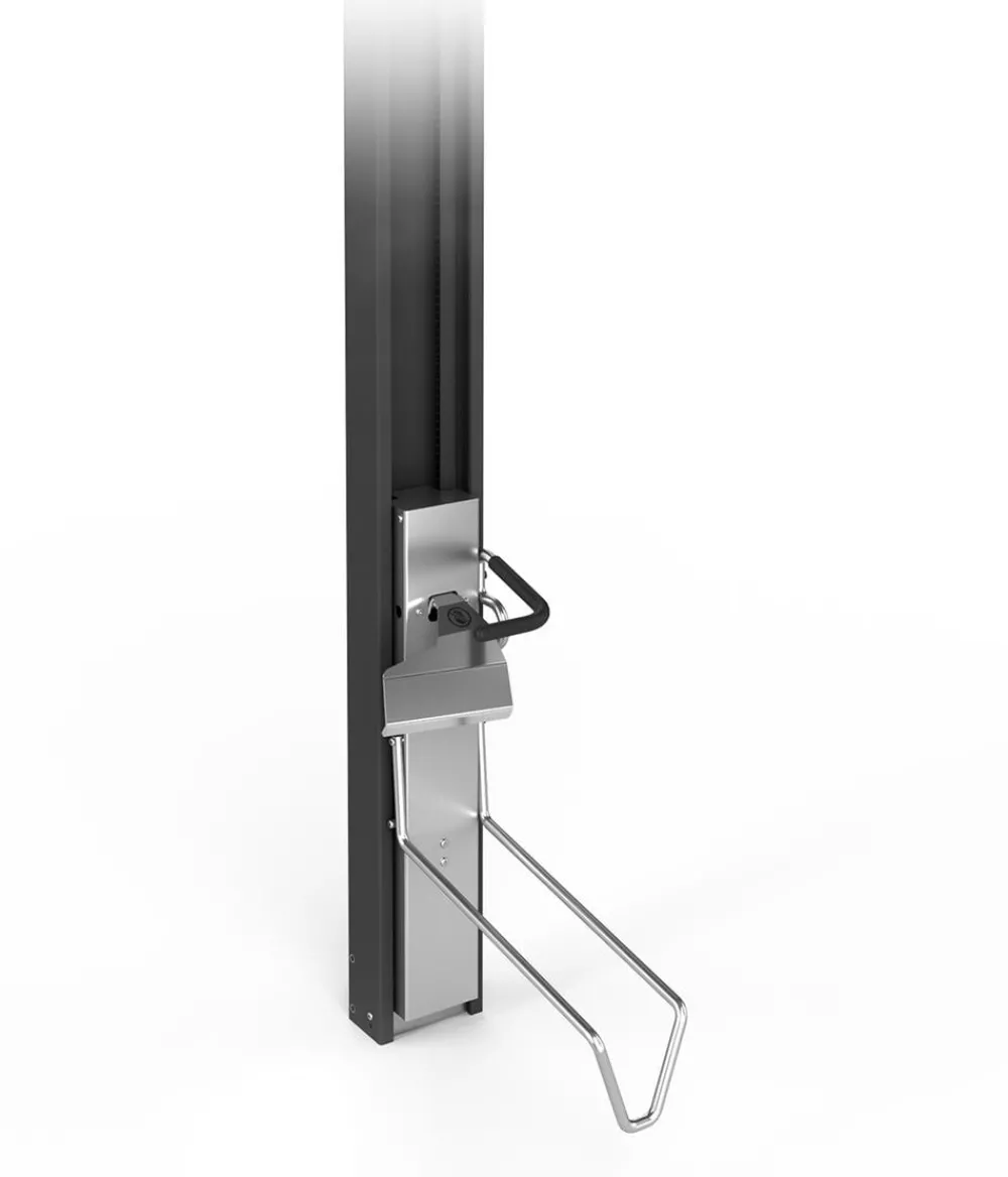biohort BikeLift Wandmontage, ca. B16/H180/T38 cm Dunkelgrau Clearance