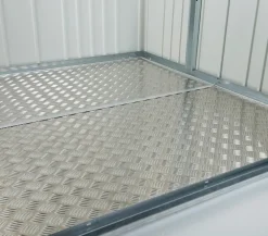 biohort Böden & Fundamente - Bodenplatte Europa, Neo, Geräteschrank und WoodStock® Silber